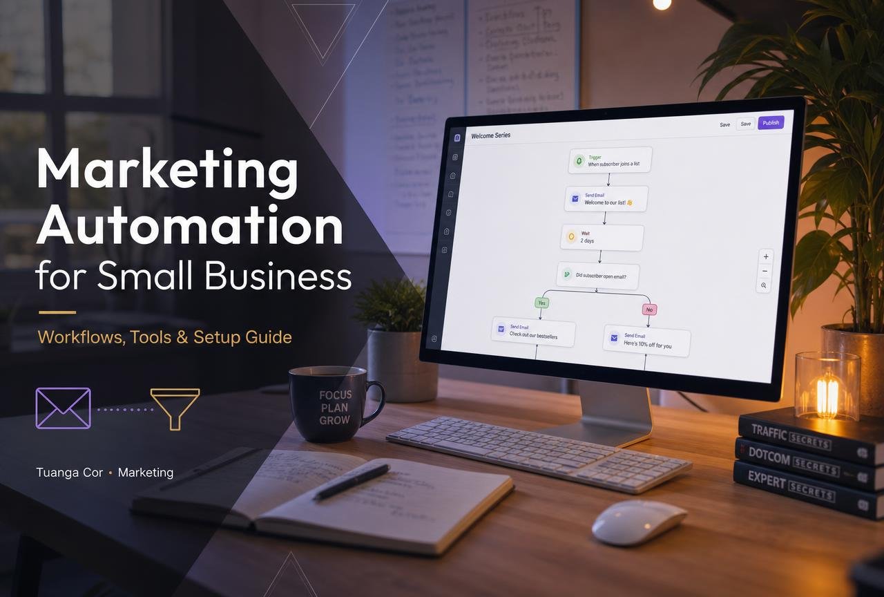 Marketing Automation for Small Business: Workflows That Pay Off