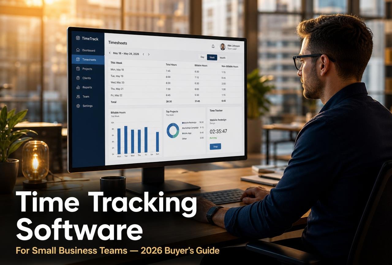 Time Tracking Software for Small Business (2026 Guide)